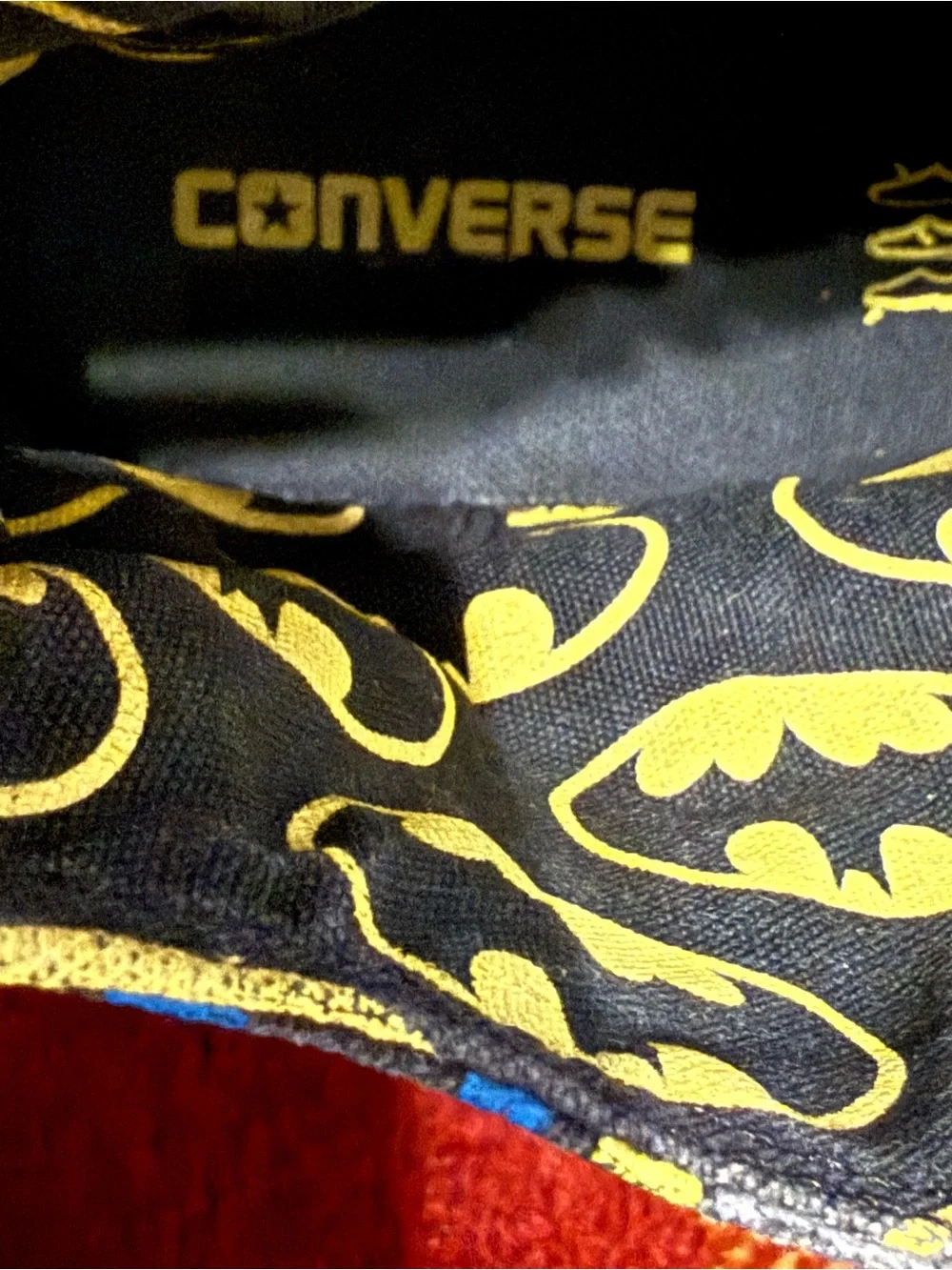 Converse Chuck Taylor All Star x Batman 80th Anniversary High Top Sneaker - M/W - Picture 10 of 10